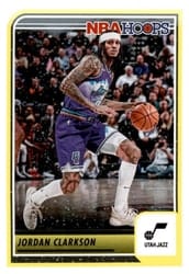 2023-24 Hoops Winter Base Set Jordan Clarkson #176 card
