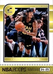 2024-25 Hoops Base Set Jordan Clarkson #2 card