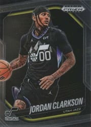 2024-25 Panini Prizm Black Base Set Jordan Clarkson #19 card