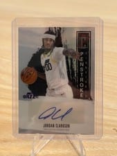 2025-26 Topps Signature Class Penstroke Signatures Jordan Clarkson #PS-JC card