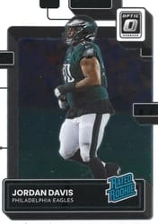 2022 Donruss Optic Base Set Jordan Davis #246 card