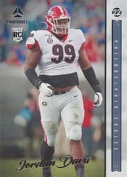 2022 Panini Luminance Base Set Jordan Davis #153 card