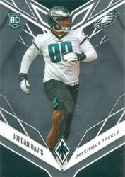 2022 Panini Phoenix Base Set Jordan Davis #188 card