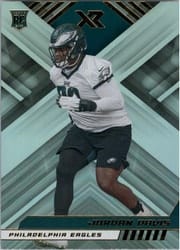 2022 Panini XR Base Set Jordan Davis #187 card