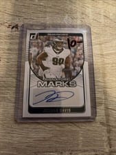 2024 Donruss Signature Marks Jordan Davis #SMA-JDA card