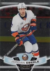 2019-20 O-Pee-Chee Platinum Base Set Jordan Eberle #90 card