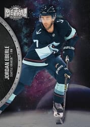 2021-22 SkyBox Metal Universe Base Set Jordan Eberle #97 card