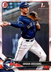 2018 Bowman Draft Base Set Jordan Groshans #BD-56 card
