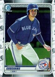 2020 Bowman Chrome Prospects Jordan Groshans #BCP-104 card