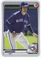 2020 Bowman Prospects Jordan Groshans #BP-104 card