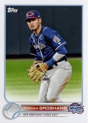 2022 Topps Pro Debut Base Set Jordan Groshans #PD-24 card