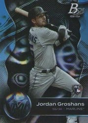 2023 Bowman Platinum Base Set Jordan Groshans #13 card