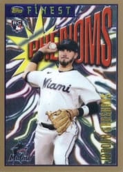 2023 Finest Flashbacks Base Set Jordan Groshans #66 card
