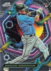 2023 Topps Cosmic Chrome Base Set Jordan Groshans #182 card