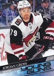 2020-21 Upper Deck Base Set Jordan Gross #466 card