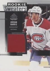 2022-23 SP Game Used Rookie Sweaters Jordan Harris #RS-JH card