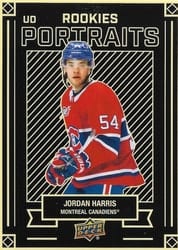 2022-23 Upper Deck UD Portraits Jordan Harris #P-58 card