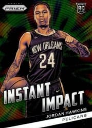2023-24 Panini Prizm Instant Impact Jordan Hawkins #13 card