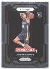 2023-24 Panini Prizm Monopoly Base Set Jordan Hawkins #56 card