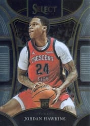 2023-24 Panini Select Base Set Jordan Hawkins #334 card