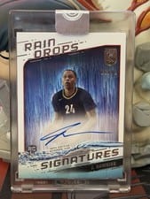 2023-24 Topps 3 Raindrops Signatures Jordan Hawkins #RS-JHA card