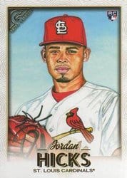 2018 Topps Gallery Base Set Jordan Hicks #134 card
