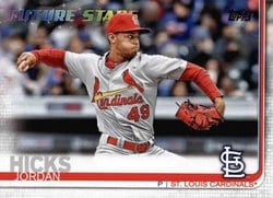 2019 Topps Base Set Jordan Hicks #329 card