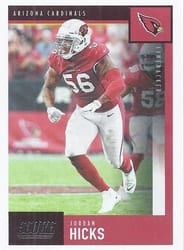 2020 Score Base Set Jordan Hicks #293 card