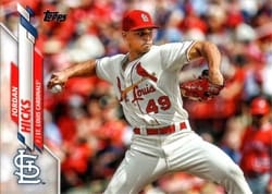 2020 Topps Base Set Jordan Hicks #511 card