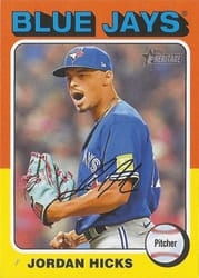 2024 Topps Heritage Base Set Jordan Hicks #98 card