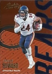2018 Panini Absolute Base Set Jordan Howard #17 card