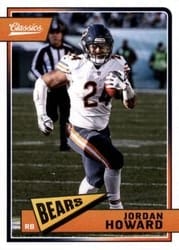 2018 Panini Classics Base Set Jordan Howard #18 card