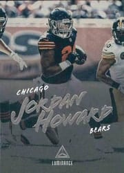 2018 Panini Luminance Base Set Jordan Howard #5 card