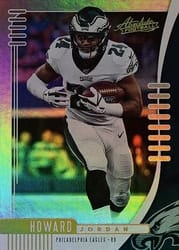 2019 Panini Absolute Base Set Jordan Howard #56 card