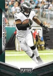 2019 Panini Playoff Base Set Jordan Howard #105 card