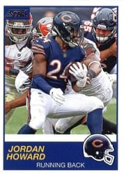 2019 Score Base Set Jordan Howard #205 card