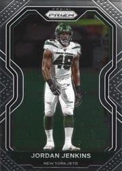 2020 Panini Prizm Base Set Jordan Jenkins #33 card