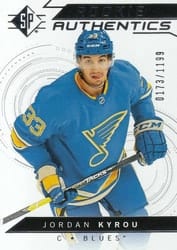 2018-19 SP Base Set Jordan Kyrou #108 card