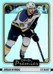 2024-25 O-Pee-Chee O-Pee-Chee Premier Jordan Kyrou #P-8 card
