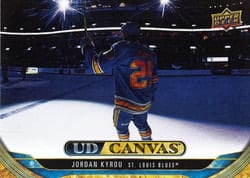 2024-25 Upper Deck UD Canvas Jordan Kyrou #C-69 card