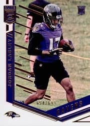 2018 Donruss Elite Base Set Jordan Lasley #188 card