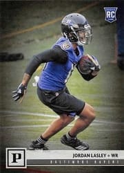 2018 Panini Base Set Jordan Lasley #363 card
