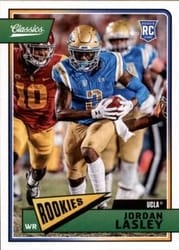 2018 Panini Classics Base Set Jordan Lasley #263 card