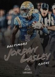 2018 Panini Luminance Base Set Jordan Lasley #147 card