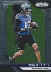 2018 Panini Prizm Base Set Jordan Lasley #281 card