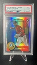 2022 Bowman Chrome Ascensions Autographs Jordan Lawlar #BA-2 card