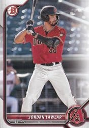 2022 Bowman Draft Base Set Jordan Lawlar #BD-78 card