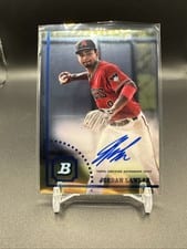 2022 Bowman Heritage Chrome Prospect Autographs Jordan Lawlar #CPA-JL card
