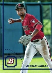 2022 Bowman Heritage Prospects Jordan Lawlar #BHP-105 card