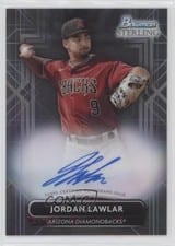 2022 Bowman Sterling Prospect Autographs Jordan Lawlar #PA-JL card